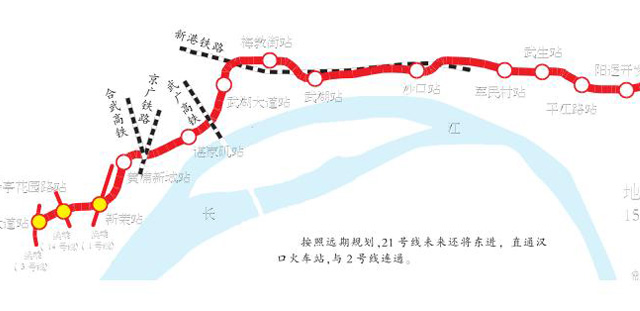 武汉地铁3号线开通首日送客15万