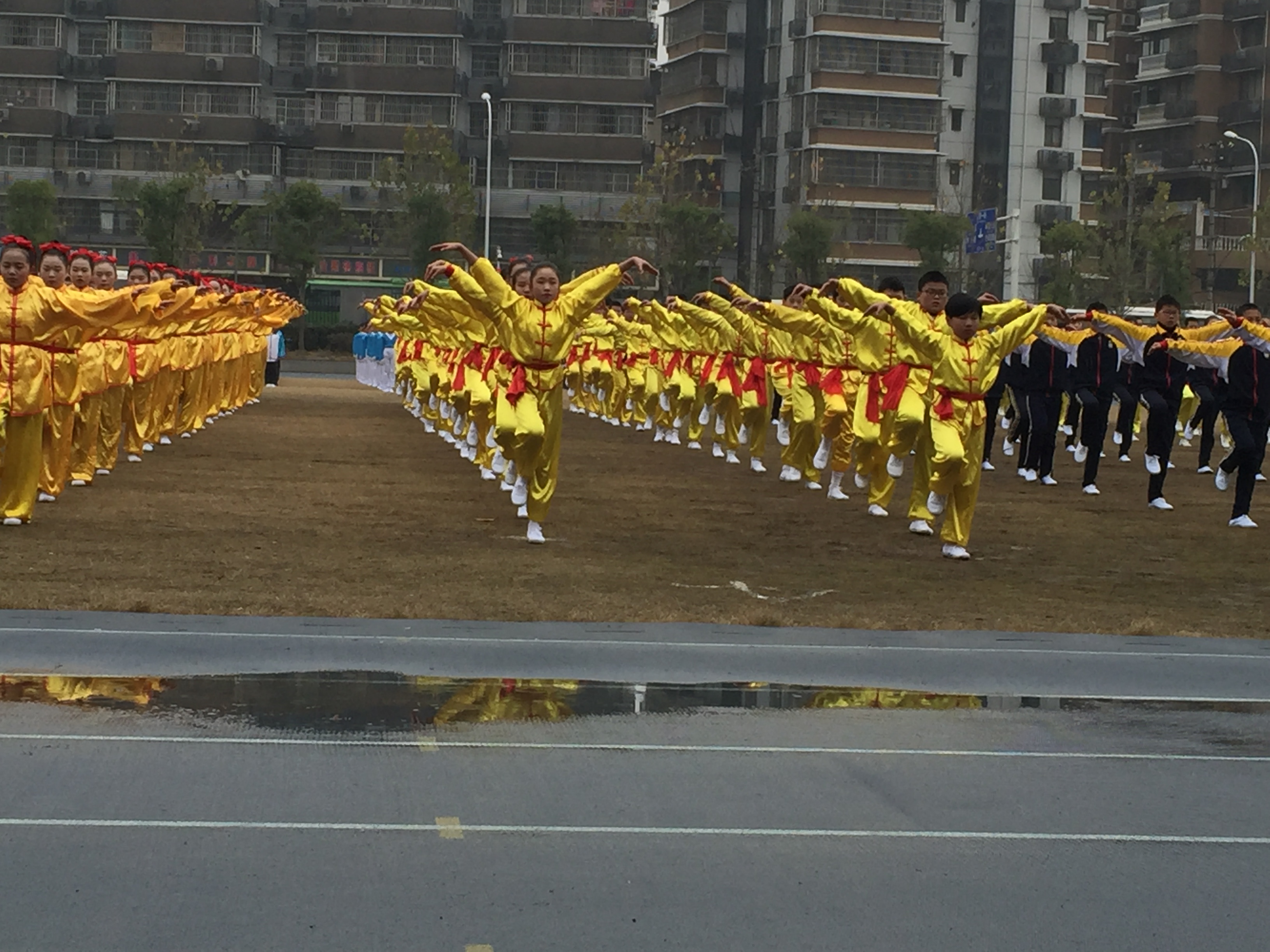 市中小学广播体操比赛小学组特等奖,外国语学校小学部,阳逻中心小学