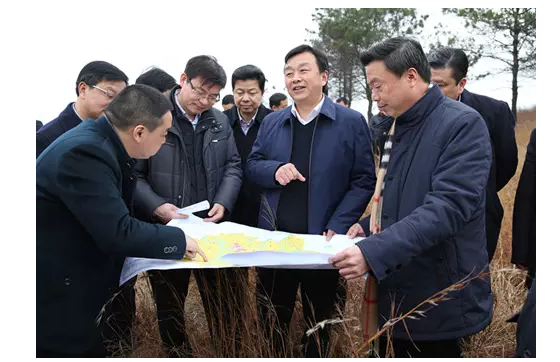 黄陂开年第一事区委书记吴祖云区长曾晟调研旅游项目